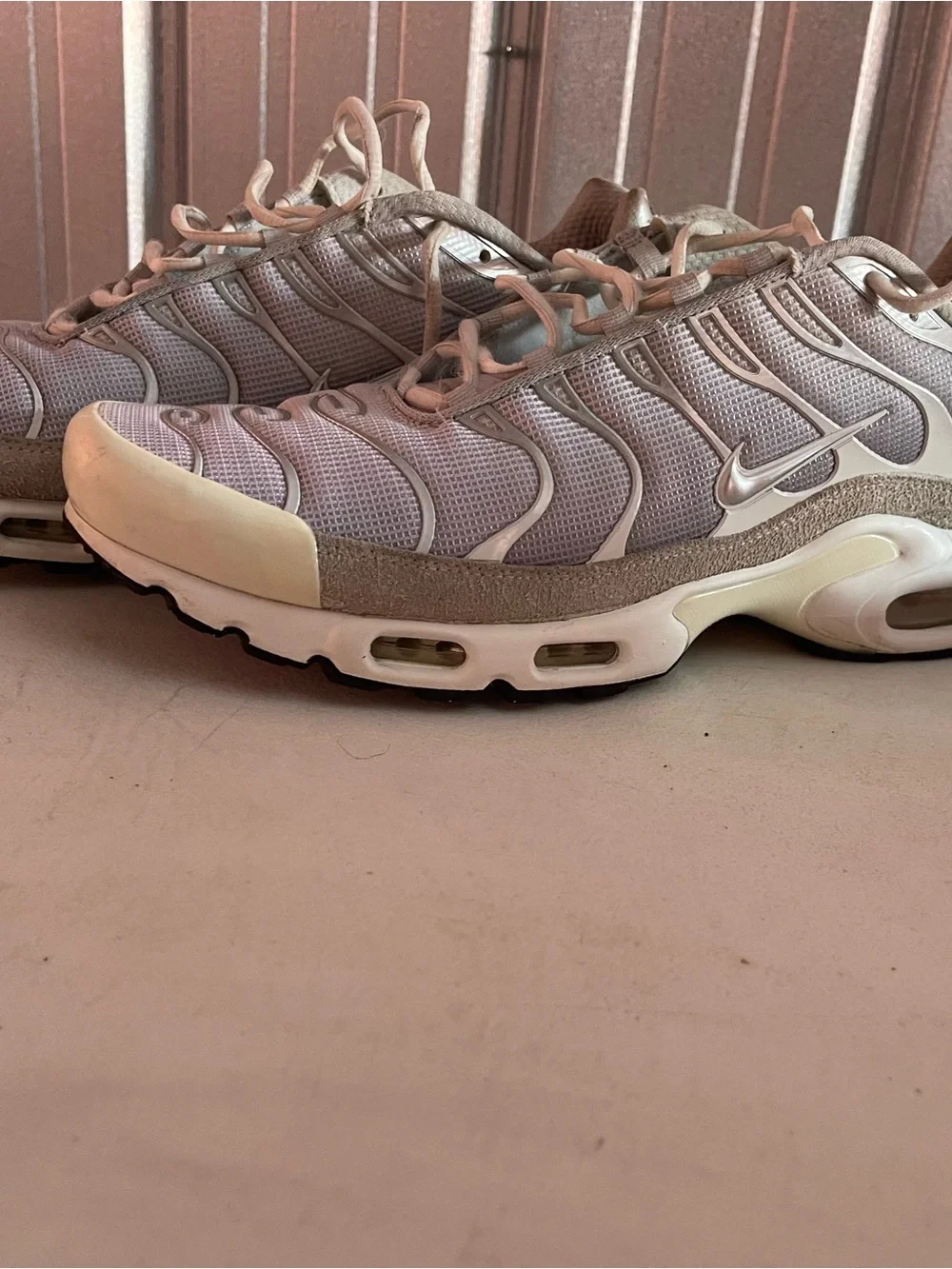 Nike Air Max Plus TN – White/Grey – Men’s Size 15 🔥